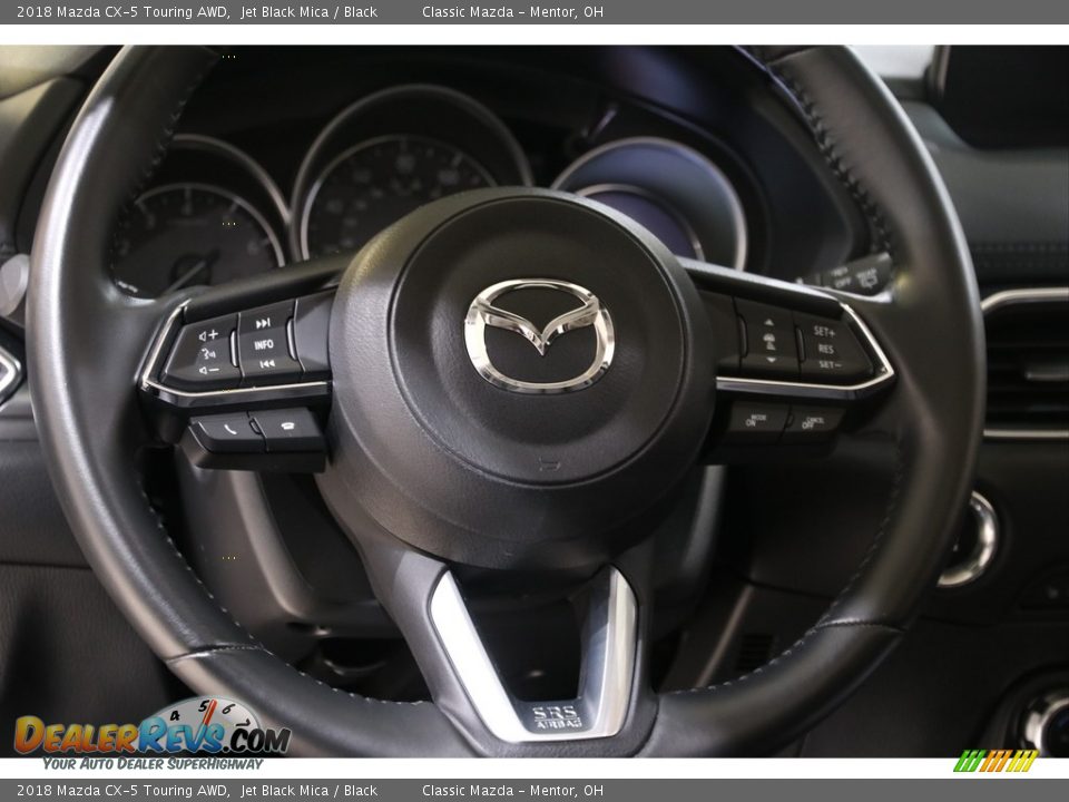 2018 Mazda CX-5 Touring AWD Jet Black Mica / Black Photo #7