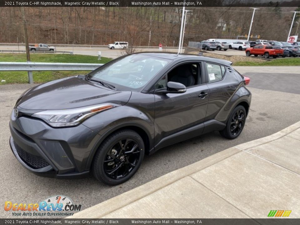 Front 3/4 View of 2021 Toyota C-HR Nightshade Photo #11