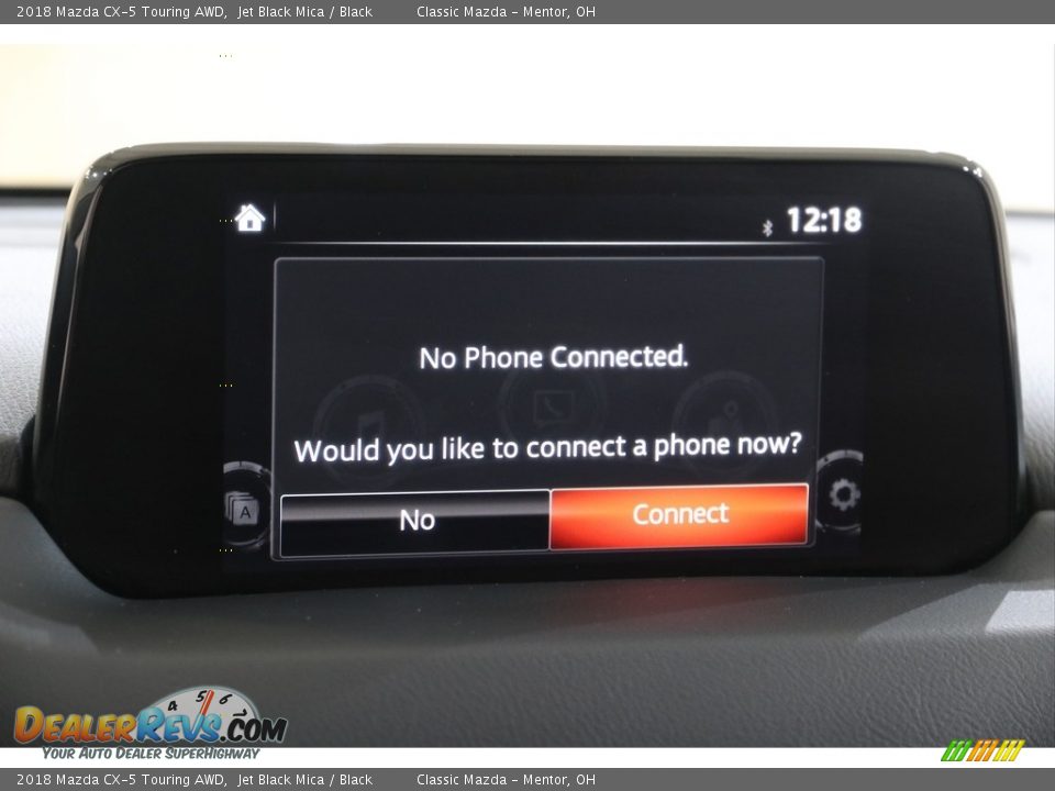 2018 Mazda CX-5 Touring AWD Jet Black Mica / Black Photo #11