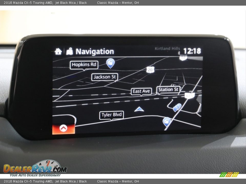 2018 Mazda CX-5 Touring AWD Jet Black Mica / Black Photo #13