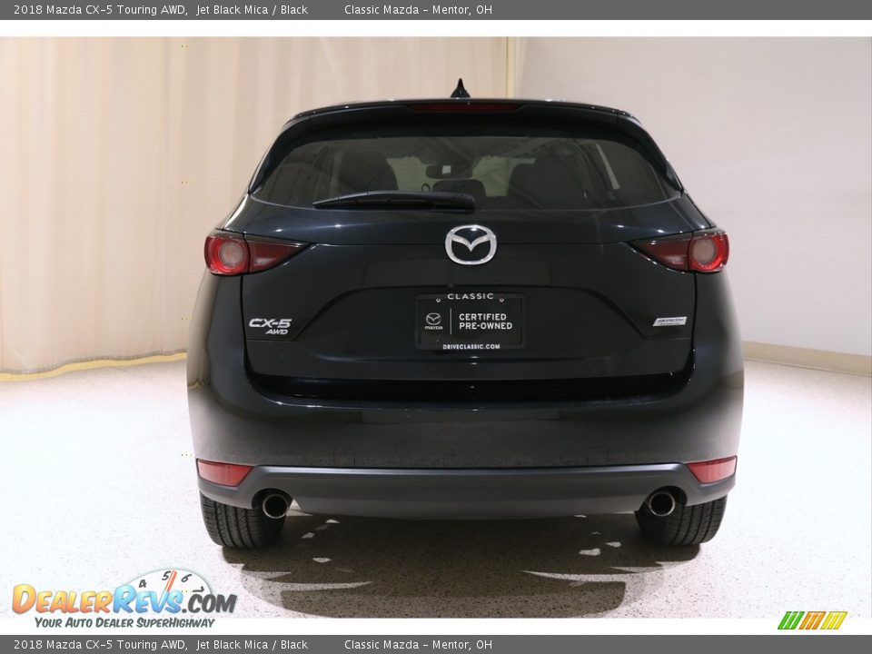 2018 Mazda CX-5 Touring AWD Jet Black Mica / Black Photo #19