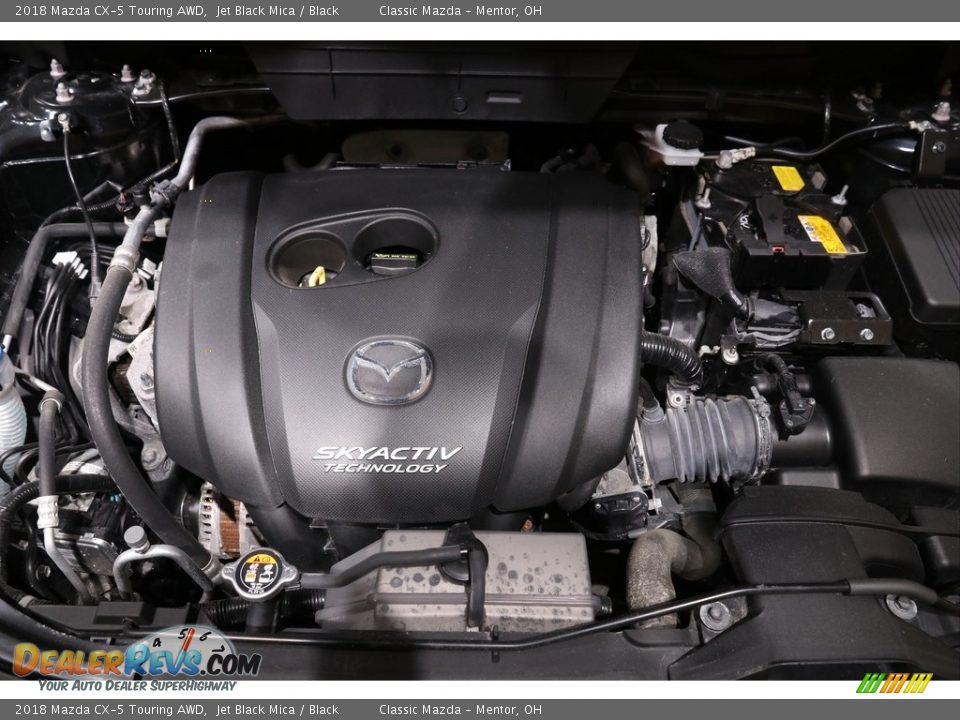 2018 Mazda CX-5 Touring AWD Jet Black Mica / Black Photo #20