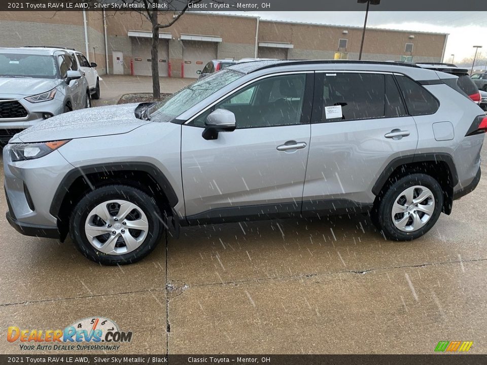 2021 Toyota RAV4 LE AWD Silver Sky Metallic / Black Photo #1