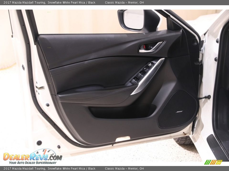 2017 Mazda Mazda6 Touring Snowflake White Pearl Mica / Black Photo #4