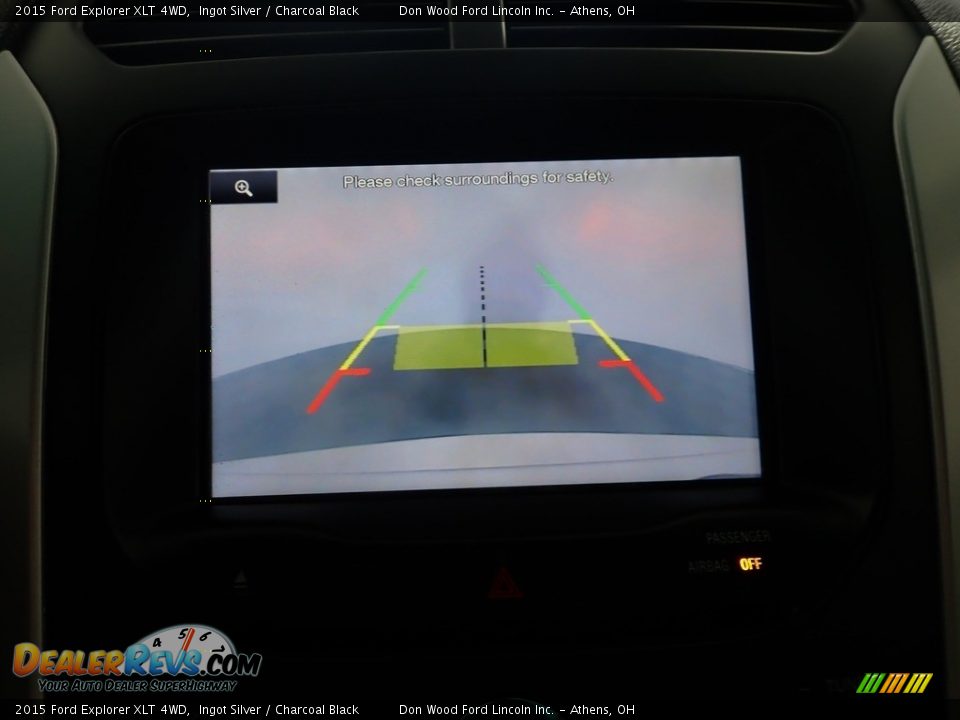 2015 Ford Explorer XLT 4WD Ingot Silver / Charcoal Black Photo #32