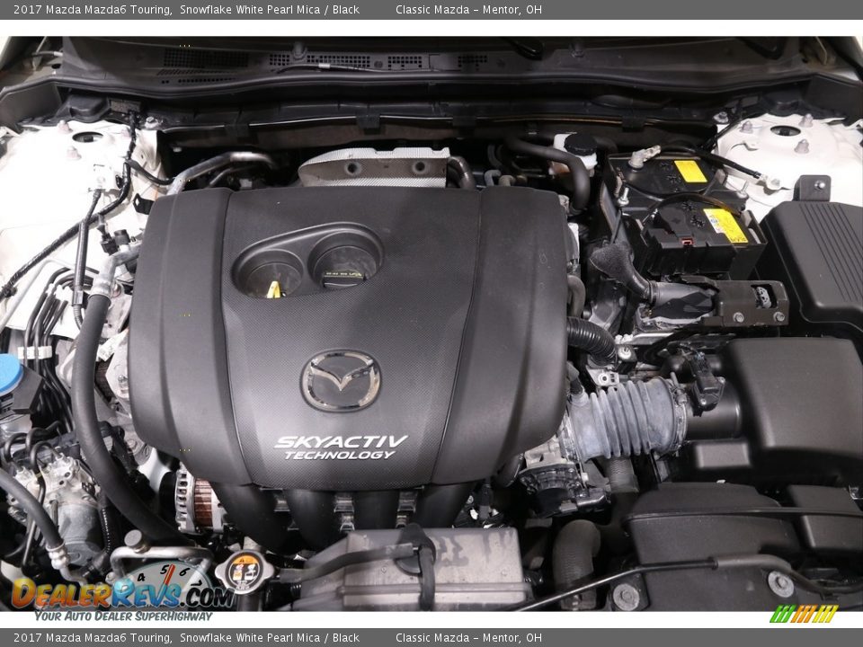 2017 Mazda Mazda6 Touring Snowflake White Pearl Mica / Black Photo #21