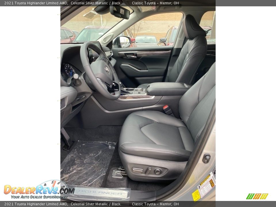 2021 Toyota Highlander Limited AWD Celestial Silver Metallic / Black Photo #2