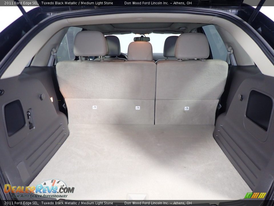 2011 Ford Edge SEL Tuxedo Black Metallic / Medium Light Stone Photo #14