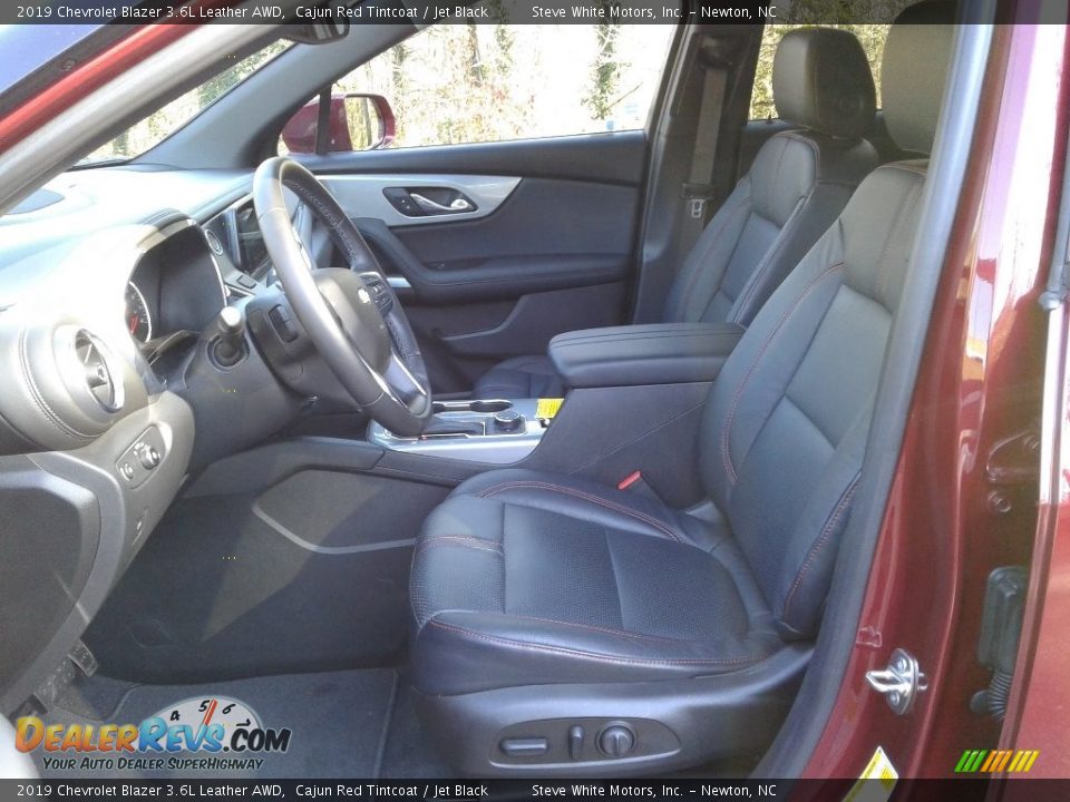 2019 Chevrolet Blazer 3.6L Leather AWD Cajun Red Tintcoat / Jet Black Photo #10
