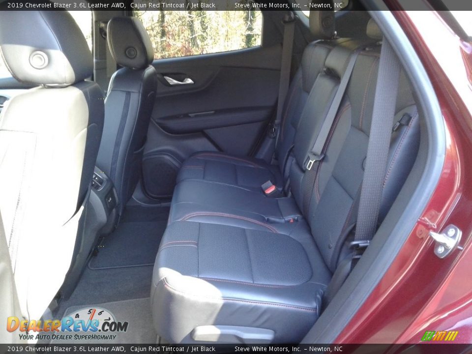 Rear Seat of 2019 Chevrolet Blazer 3.6L Leather AWD Photo #13