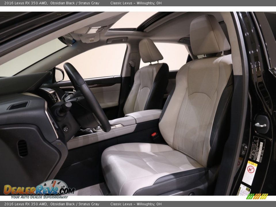 Front Seat of 2016 Lexus RX 350 AWD Photo #7