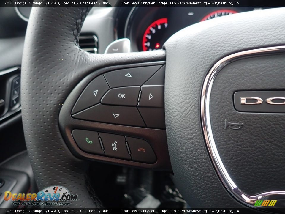 2021 Dodge Durango R/T AWD Steering Wheel Photo #20