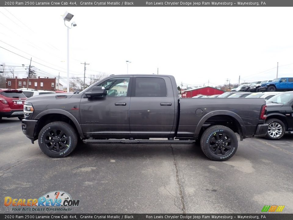 2020 Ram 2500 Laramie Crew Cab 4x4 Granite Crystal Metallic / Black Photo #3