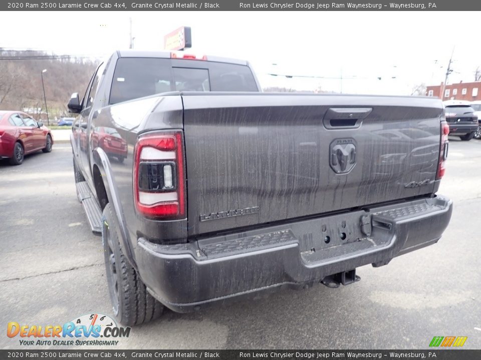 2020 Ram 2500 Laramie Crew Cab 4x4 Granite Crystal Metallic / Black Photo #4