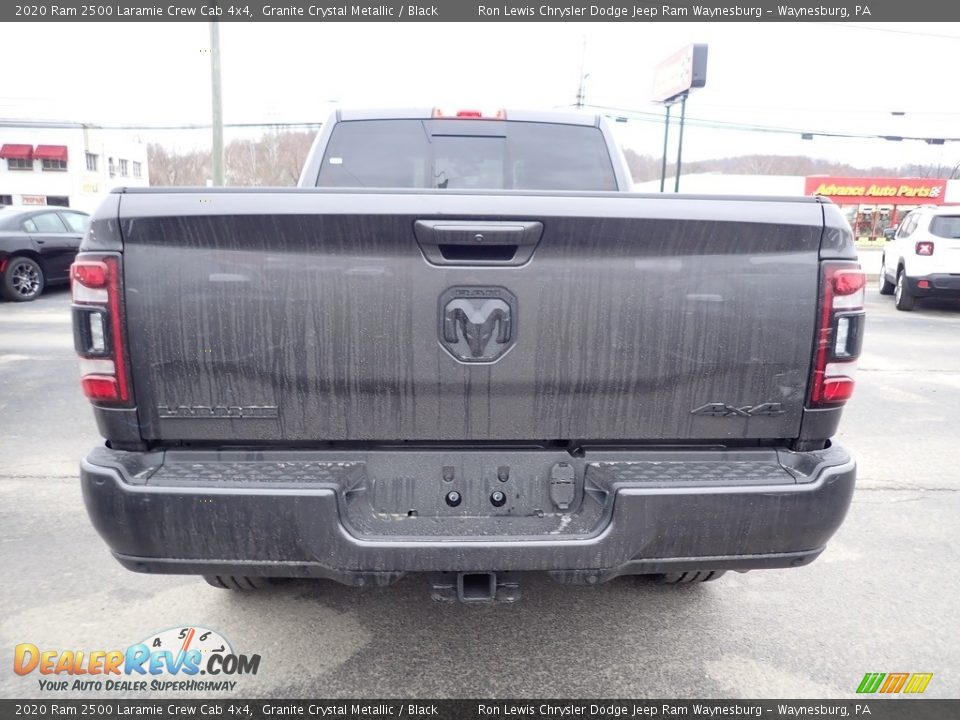 2020 Ram 2500 Laramie Crew Cab 4x4 Granite Crystal Metallic / Black Photo #5