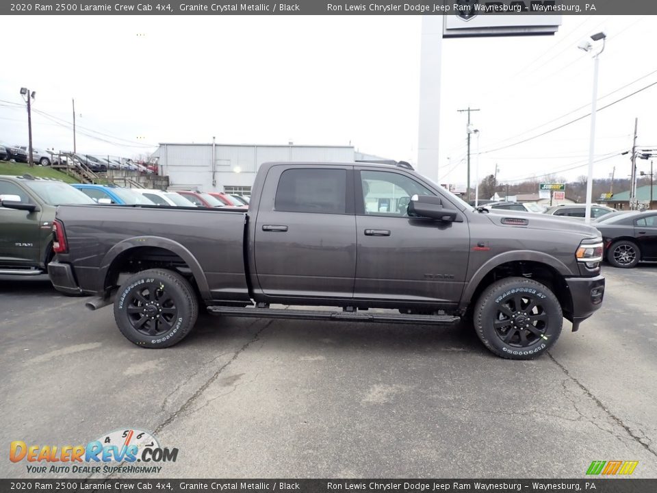 2020 Ram 2500 Laramie Crew Cab 4x4 Granite Crystal Metallic / Black Photo #7