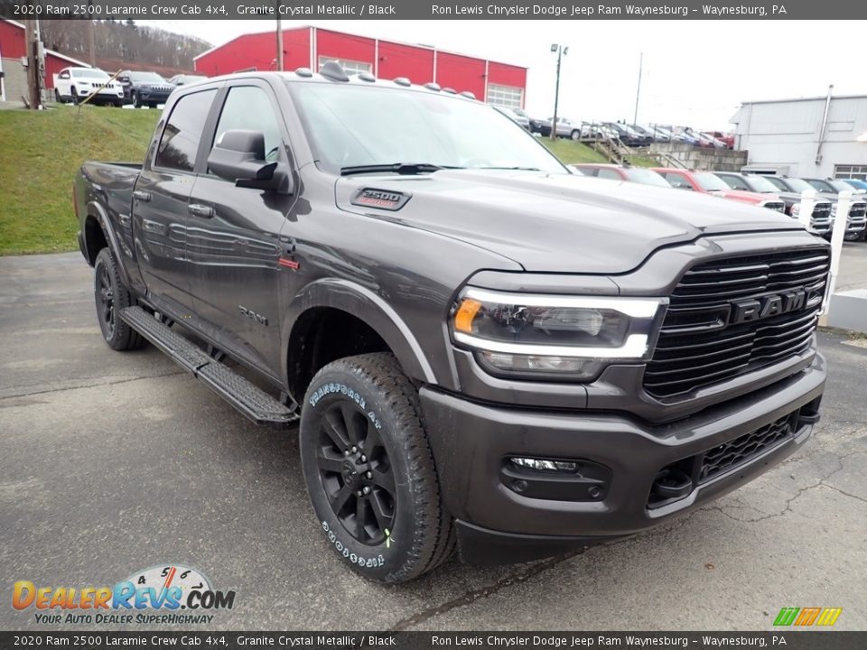2020 Ram 2500 Laramie Crew Cab 4x4 Granite Crystal Metallic / Black Photo #8