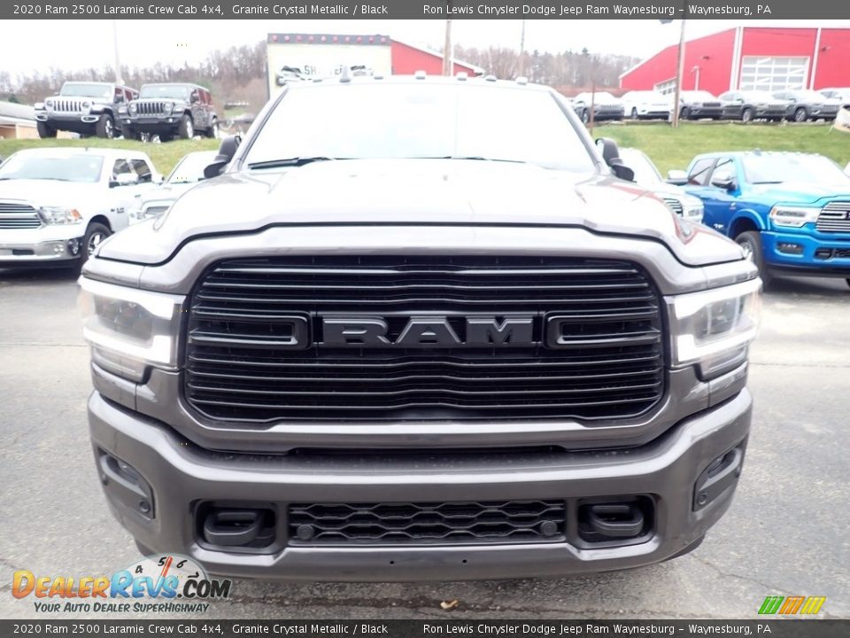 2020 Ram 2500 Laramie Crew Cab 4x4 Granite Crystal Metallic / Black Photo #9