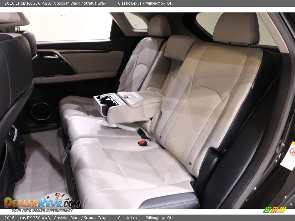 Rear Seat of 2016 Lexus RX 350 AWD Photo #33