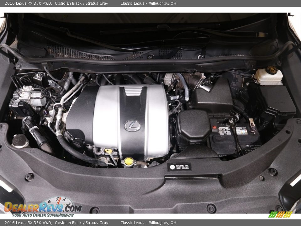 2016 Lexus RX 350 AWD 3.5 liter DOHC 24-Valve VVT-i V6 Engine Photo #35
