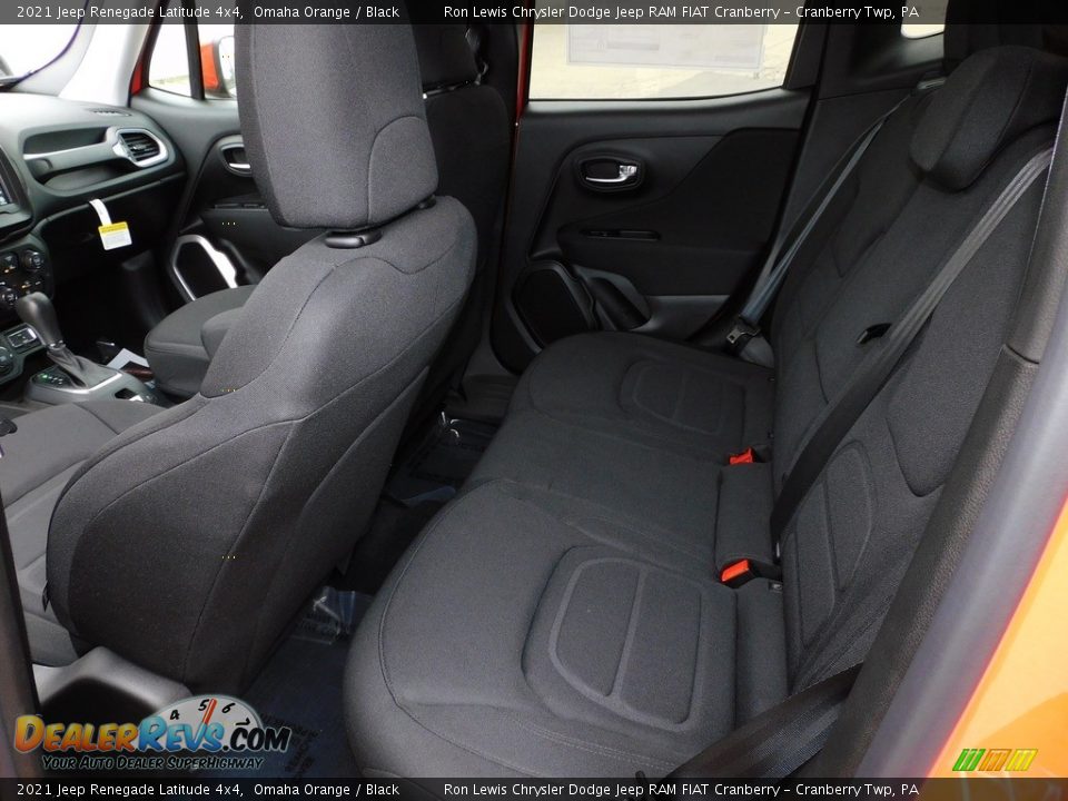 2021 Jeep Renegade Latitude 4x4 Omaha Orange / Black Photo #12