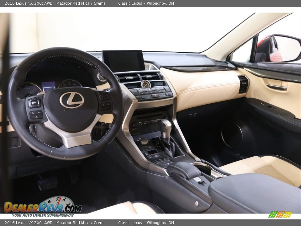 Creme Interior - 2016 Lexus NX 200t AWD Photo #9