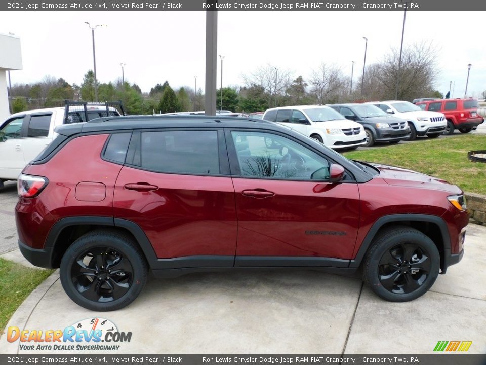 Velvet Red Pearl 2021 Jeep Compass Altitude 4x4 Photo #4