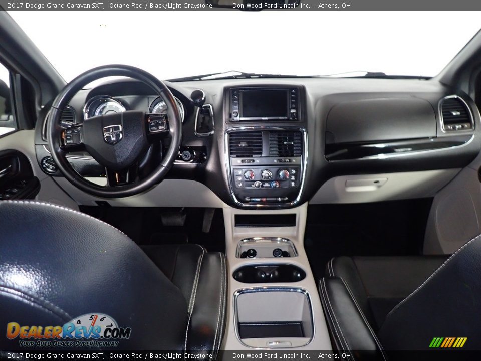 2017 Dodge Grand Caravan SXT Octane Red / Black/Light Graystone Photo #25