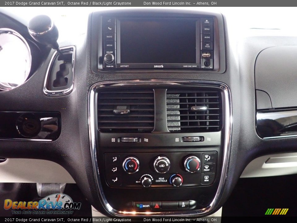 2017 Dodge Grand Caravan SXT Octane Red / Black/Light Graystone Photo #31