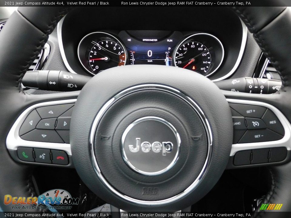 2021 Jeep Compass Altitude 4x4 Steering Wheel Photo #19