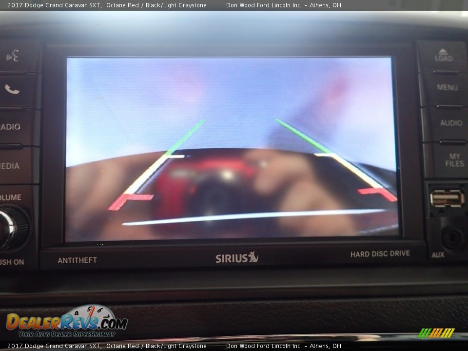2017 Dodge Grand Caravan SXT Octane Red / Black/Light Graystone Photo #33