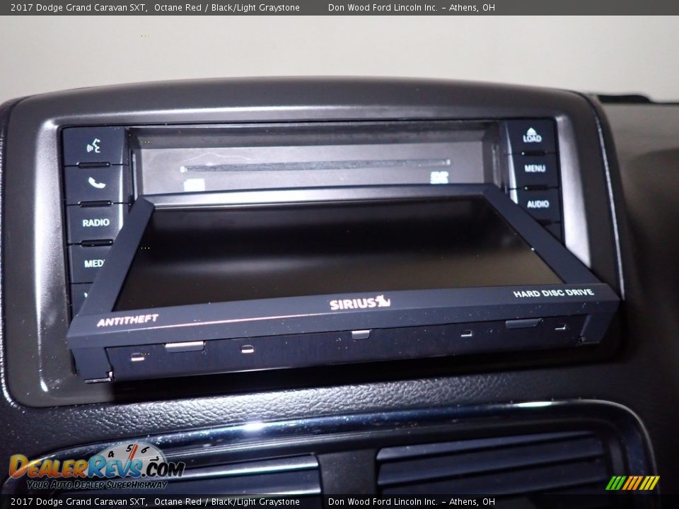 2017 Dodge Grand Caravan SXT Octane Red / Black/Light Graystone Photo #34