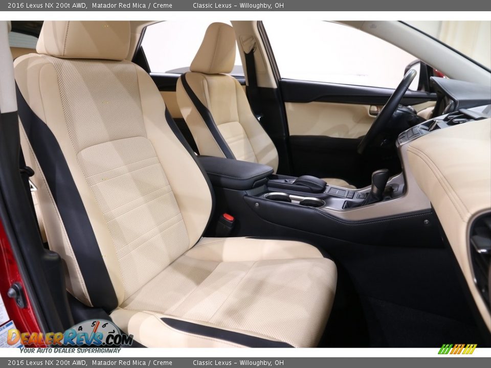 Front Seat of 2016 Lexus NX 200t AWD Photo #32