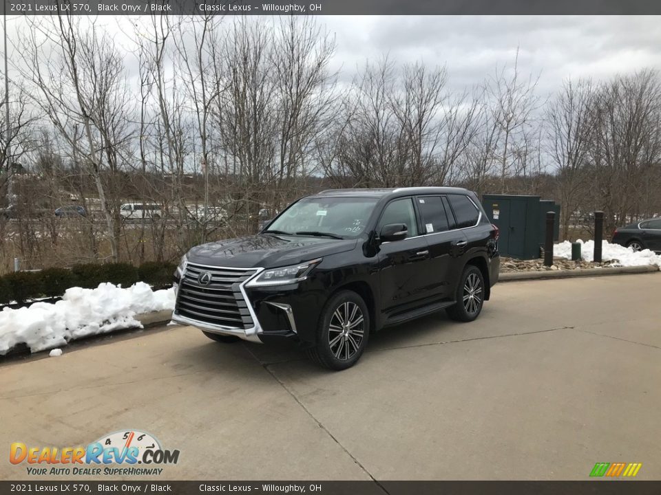 2021 Lexus LX 570 Black Onyx / Black Photo #1