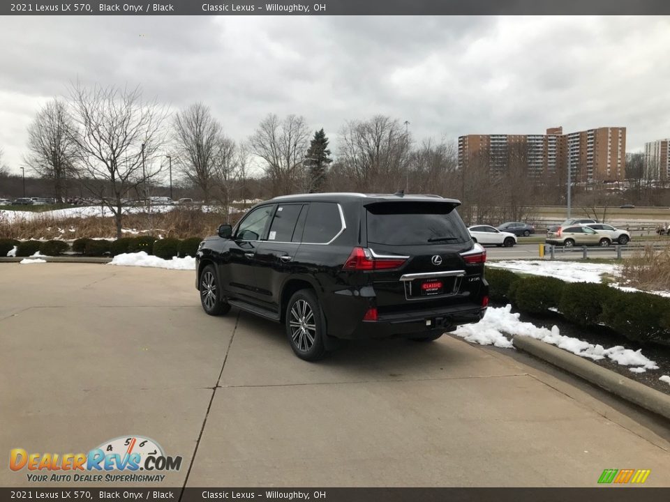 2021 Lexus LX 570 Black Onyx / Black Photo #4