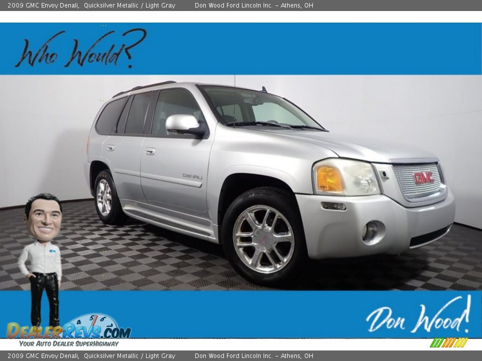 2009 GMC Envoy Denali Quicksilver Metallic / Light Gray Photo #1