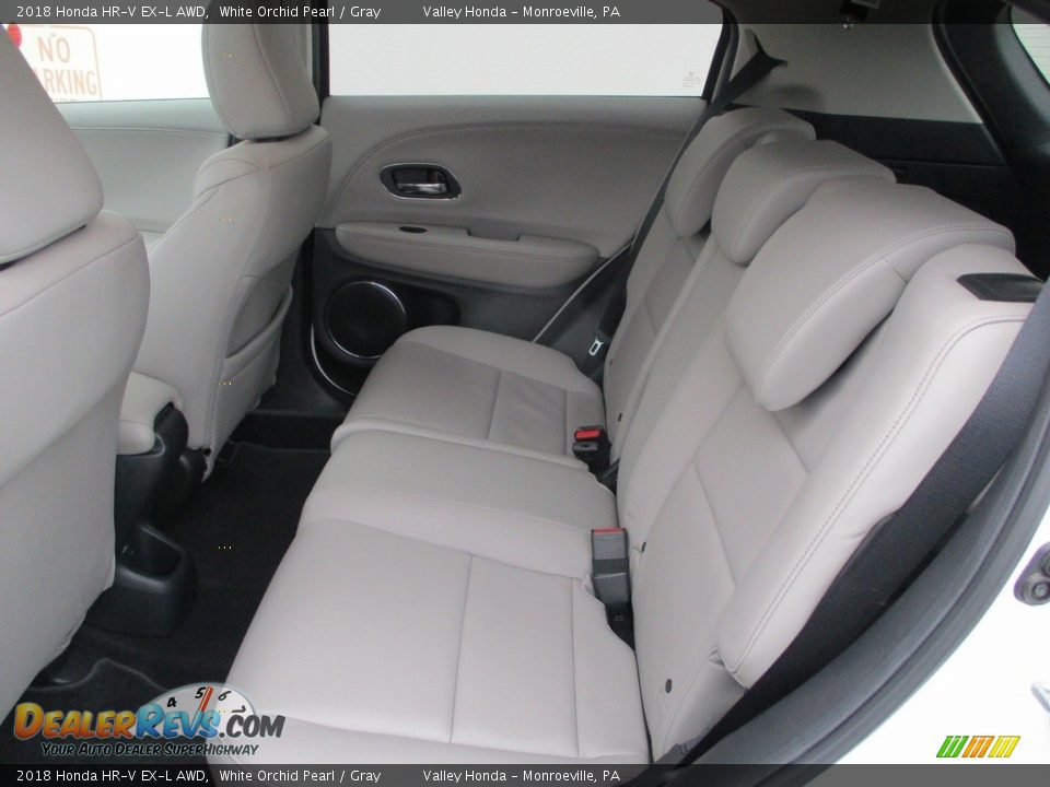 2018 Honda HR-V EX-L AWD White Orchid Pearl / Gray Photo #13