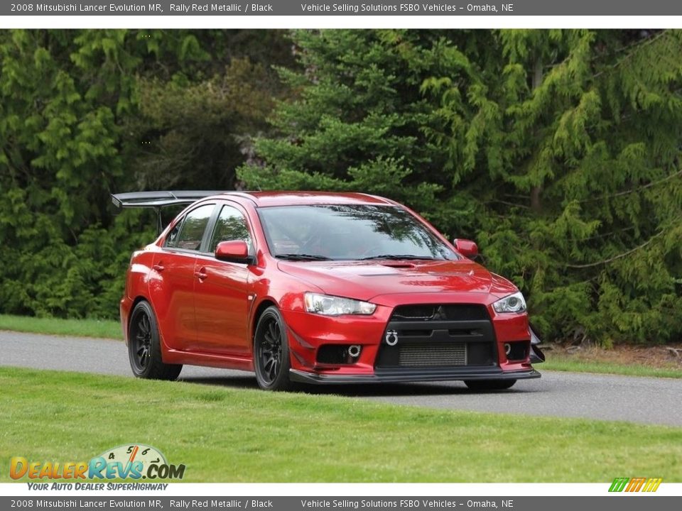 Front 3/4 View of 2008 Mitsubishi Lancer Evolution MR Photo #1