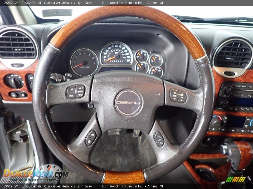 2009 GMC Envoy Denali Quicksilver Metallic / Light Gray Photo #24