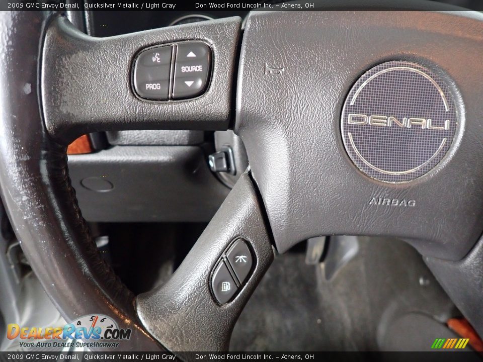 2009 GMC Envoy Denali Quicksilver Metallic / Light Gray Photo #26