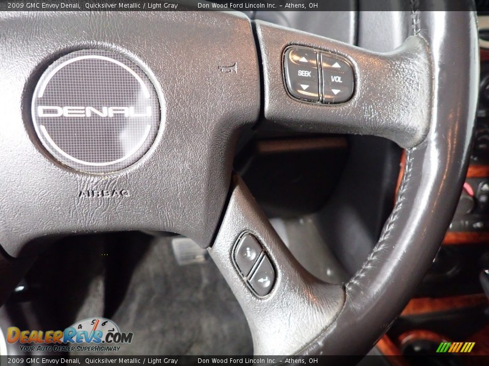 2009 GMC Envoy Denali Quicksilver Metallic / Light Gray Photo #27