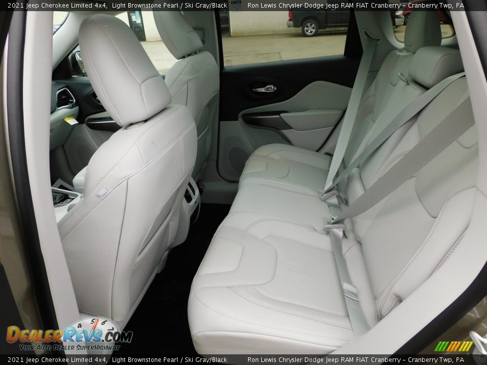Rear Seat of 2021 Jeep Cherokee Limited 4x4 Photo #12