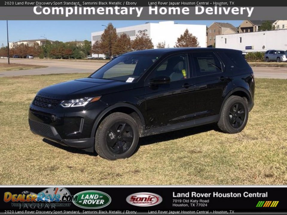 2020 Land Rover Discovery Sport Standard Santorini Black Metallic / Ebony Photo #1