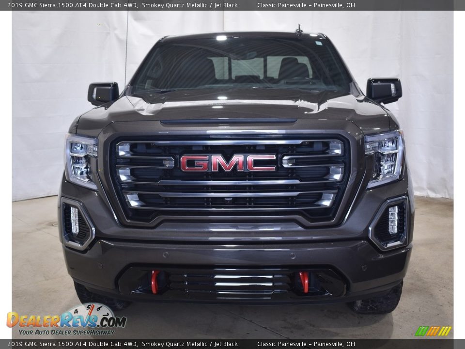 2019 GMC Sierra 1500 AT4 Double Cab 4WD Smokey Quartz Metallic / Jet Black Photo #4