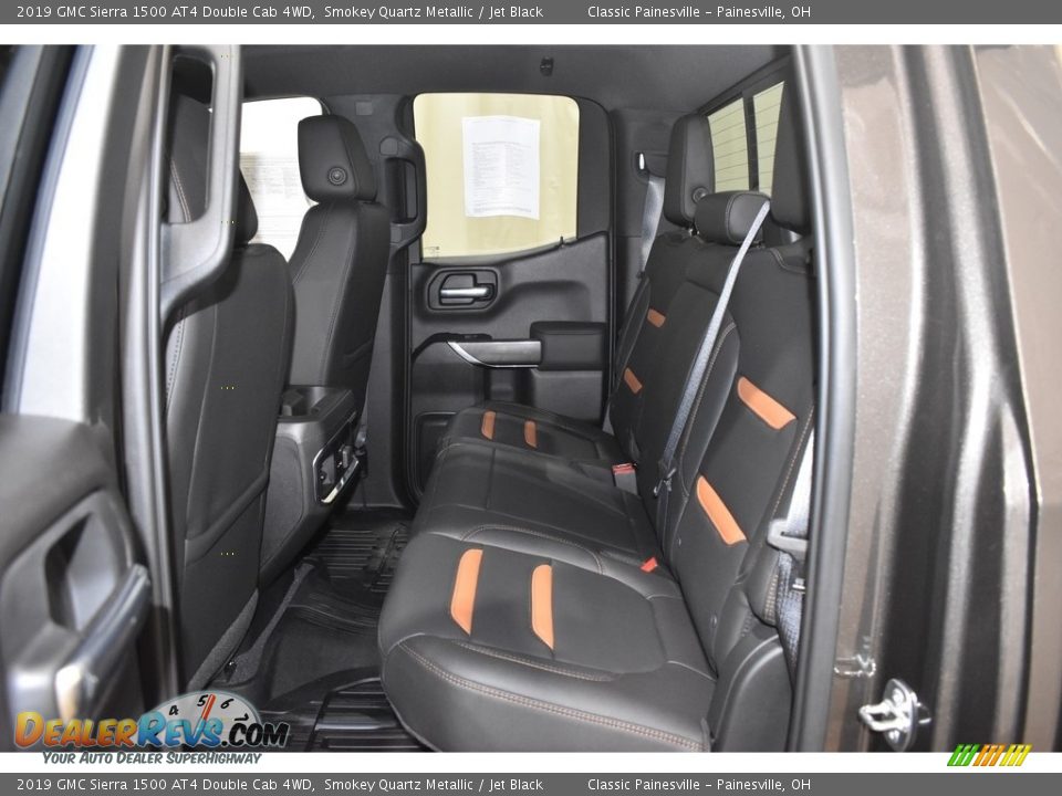 2019 GMC Sierra 1500 AT4 Double Cab 4WD Smokey Quartz Metallic / Jet Black Photo #8