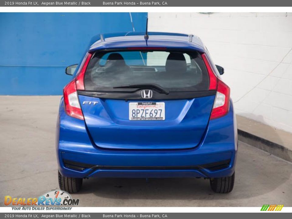 2019 Honda Fit LX Aegean Blue Metallic / Black Photo #11