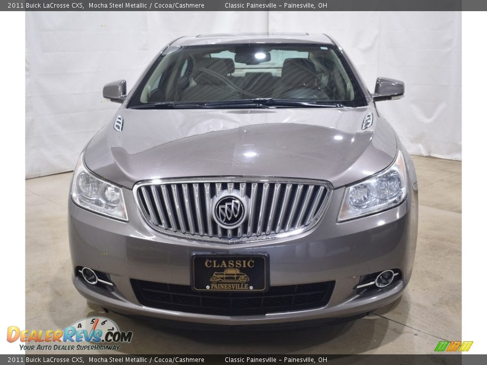 2011 Buick LaCrosse CXS Mocha Steel Metallic / Cocoa/Cashmere Photo #4