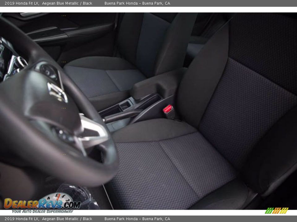 2019 Honda Fit LX Aegean Blue Metallic / Black Photo #15