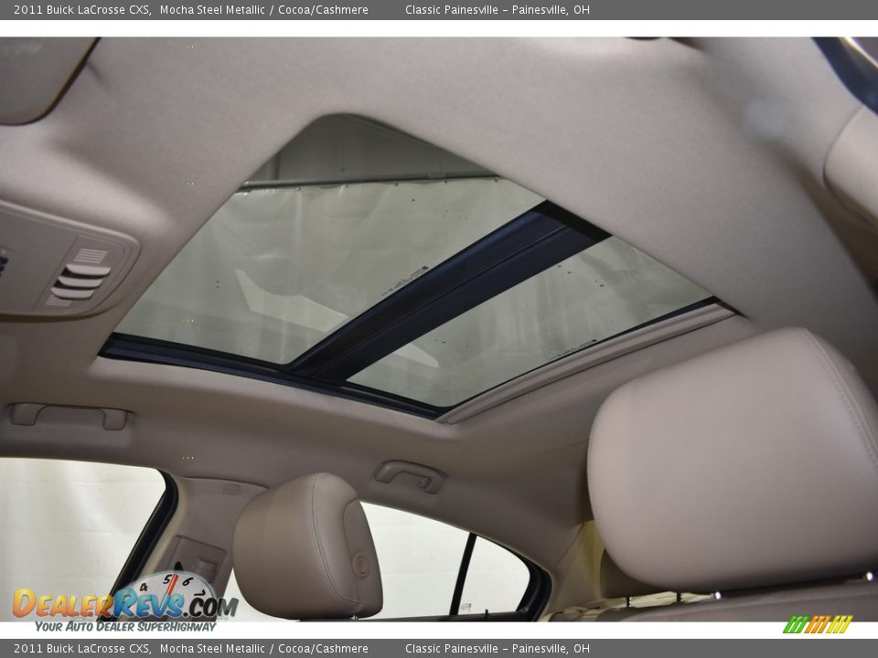 2011 Buick LaCrosse CXS Mocha Steel Metallic / Cocoa/Cashmere Photo #6