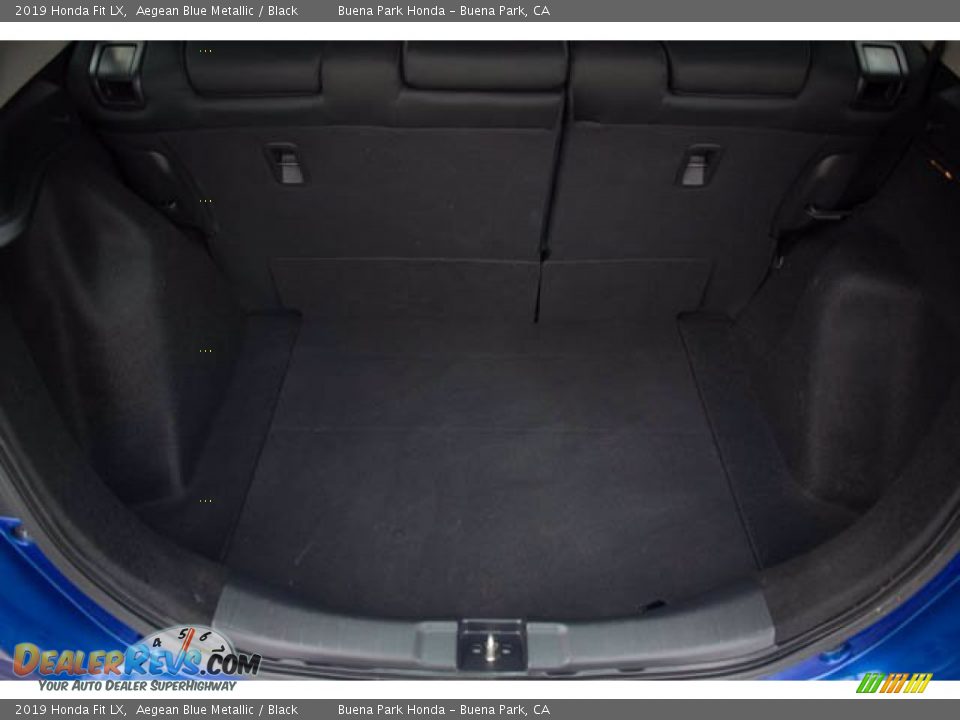 2019 Honda Fit LX Aegean Blue Metallic / Black Photo #17